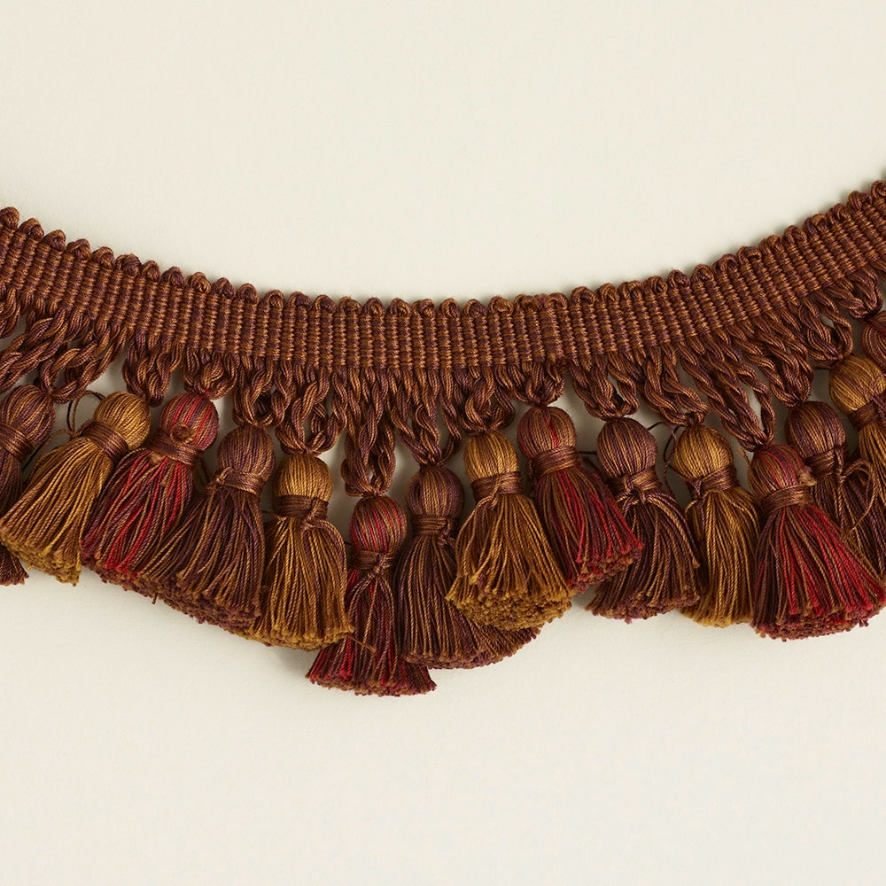 Tassel Fringe - Brown