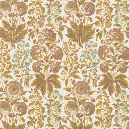 Isle Flower Wallpaper - Fawn