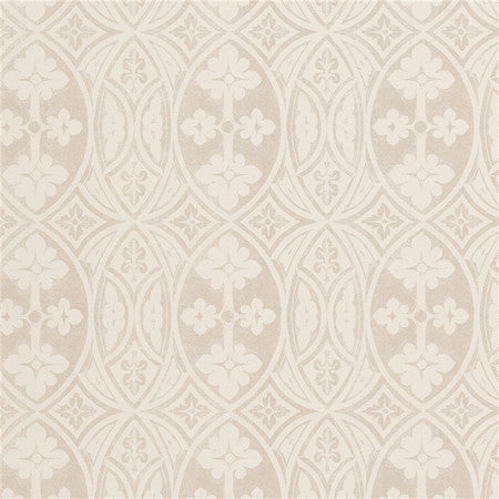 Gothic Wallpaper - Ecru on Parchment
