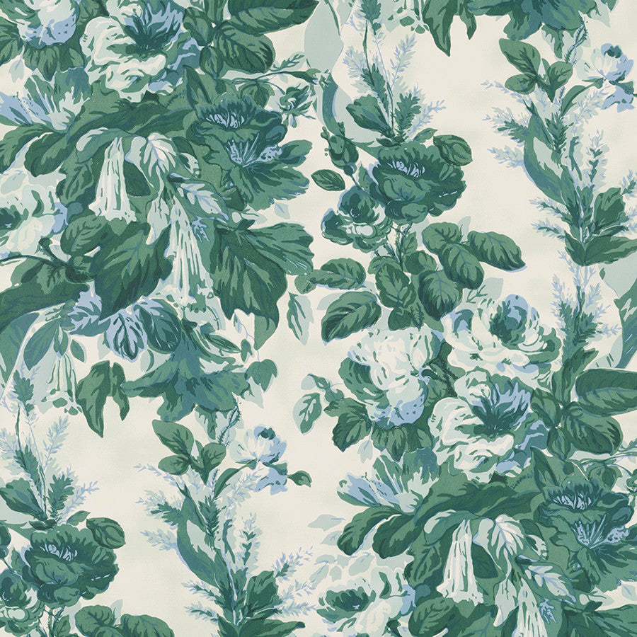Grace Wallpaper - Cyan