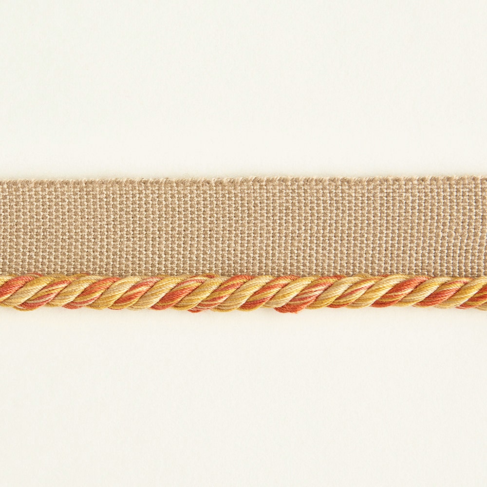 Flanged Cord - Terracotta