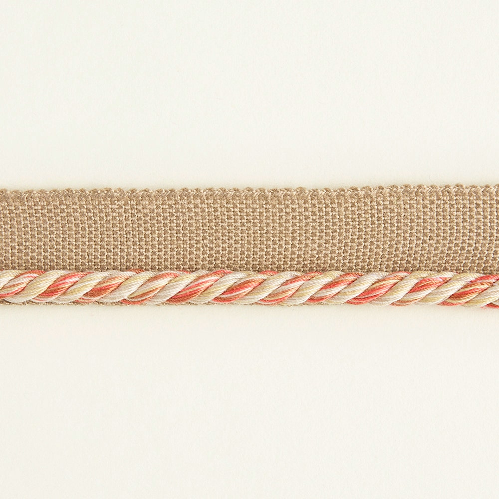 Flanged Cord - Coral