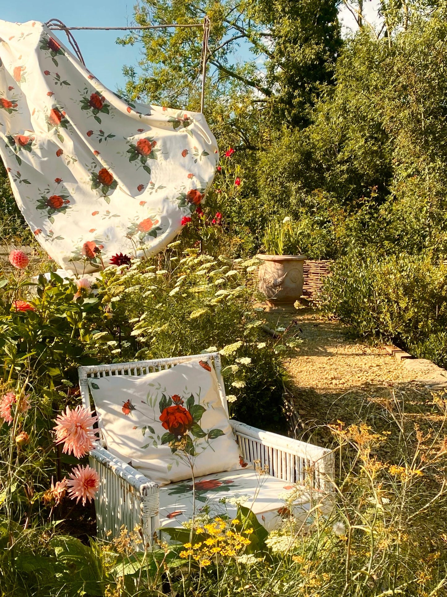 Rose Chintz - Red