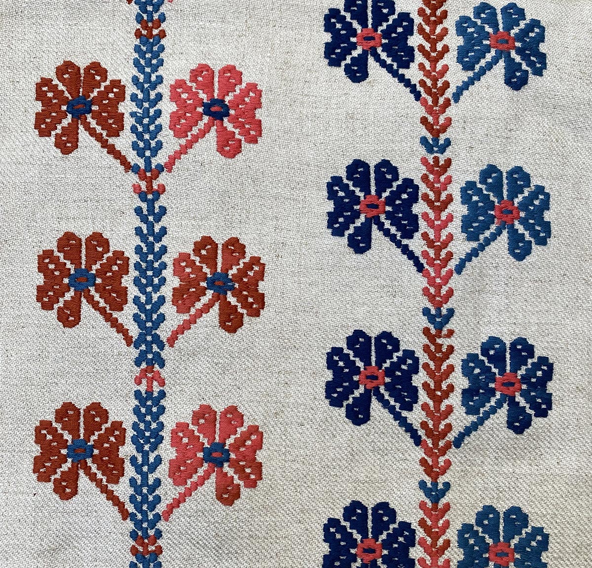 Coup De Chance Brode - Blue/Red