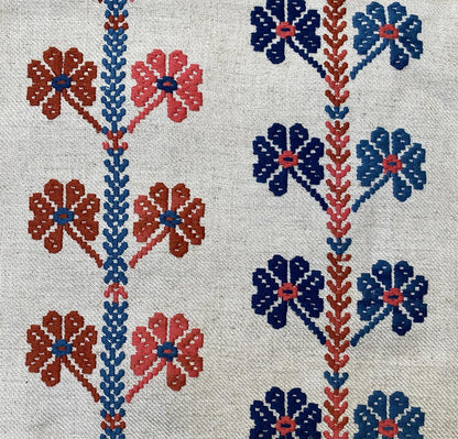Coup De Chance Brode - Blue/Red