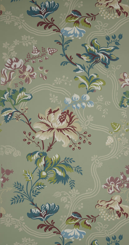 Anna Maria Wallpaper - Duck Egg
