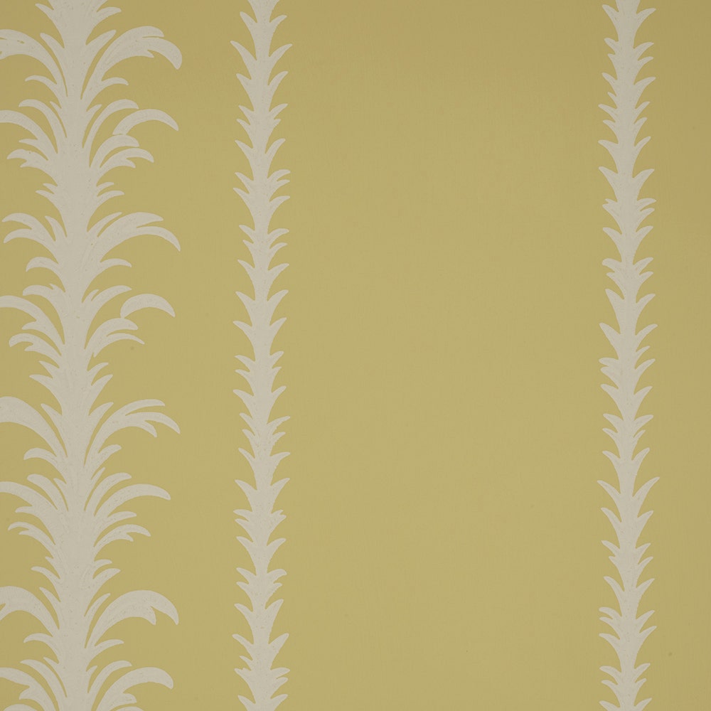 Palm Stripe Wallpaper - Hay