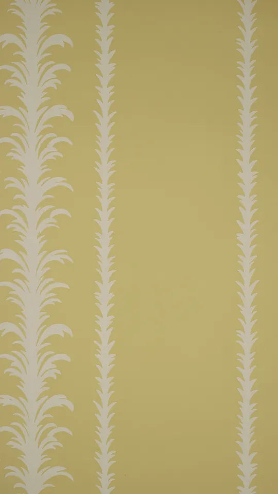 Palm Stripe Wallpaper - Hay