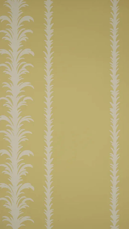 Palm Stripe Wallpaper - Hay