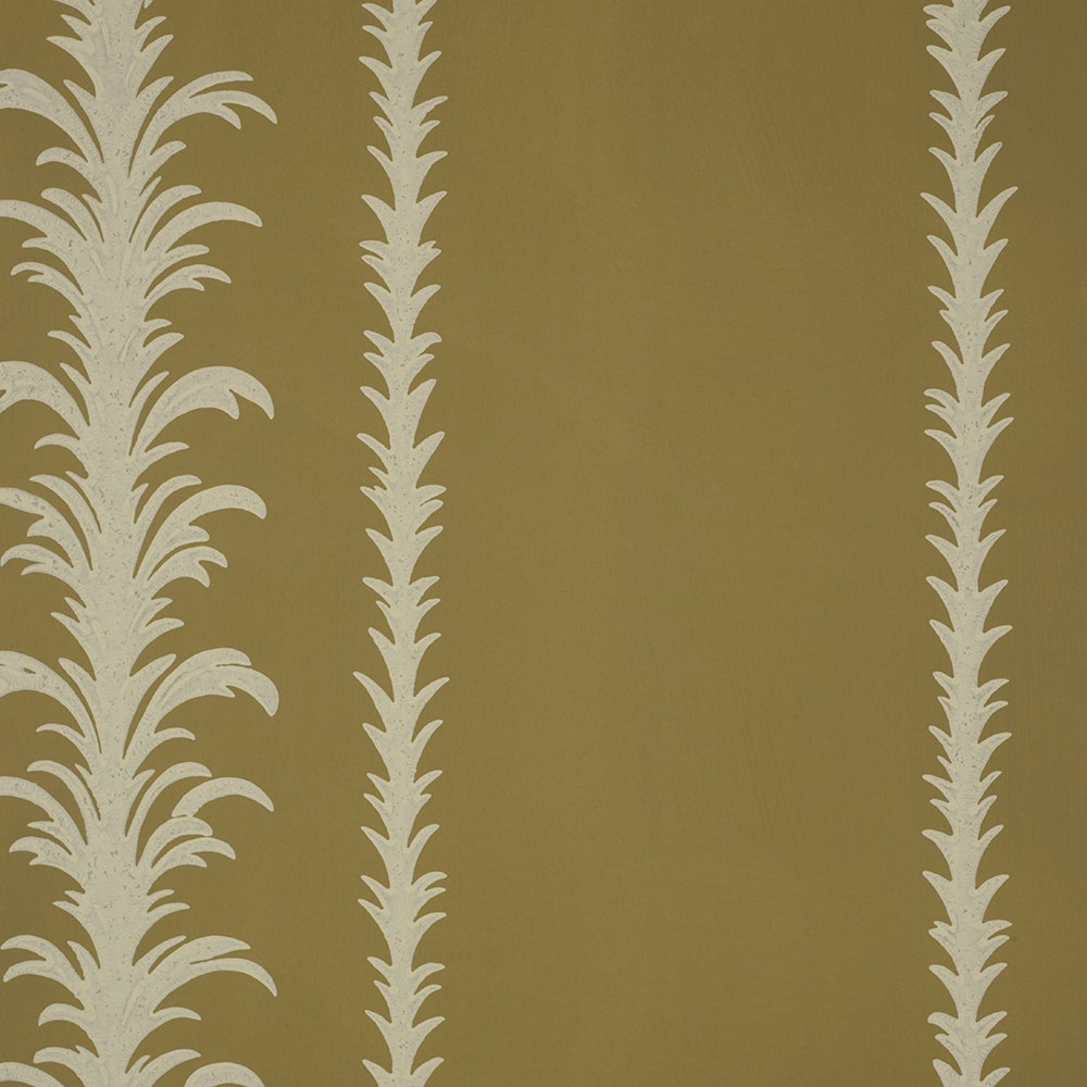 Palm Stripe Wallpaper - Terre