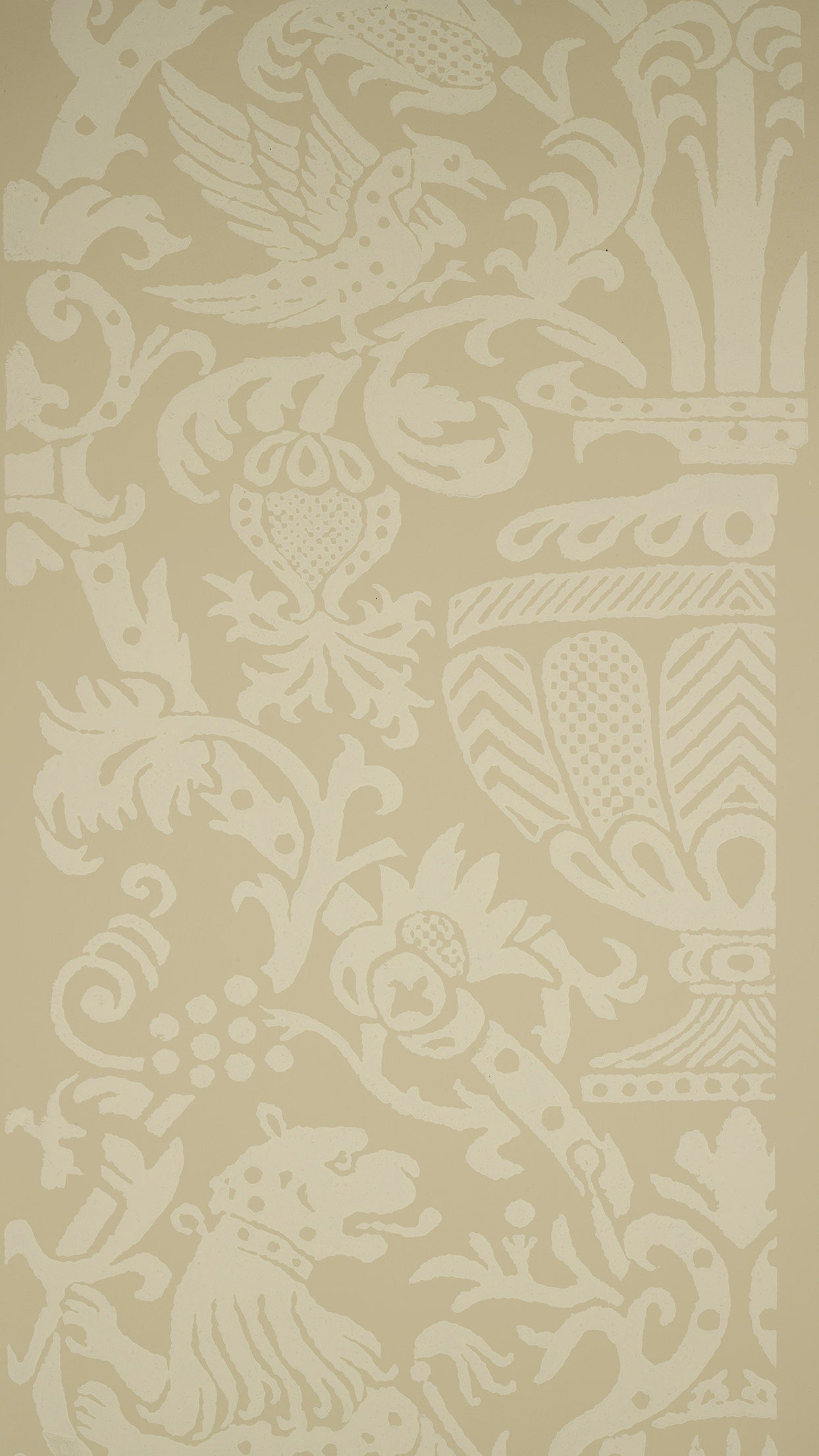 Peregrin Wallpaper - Buttermilk
