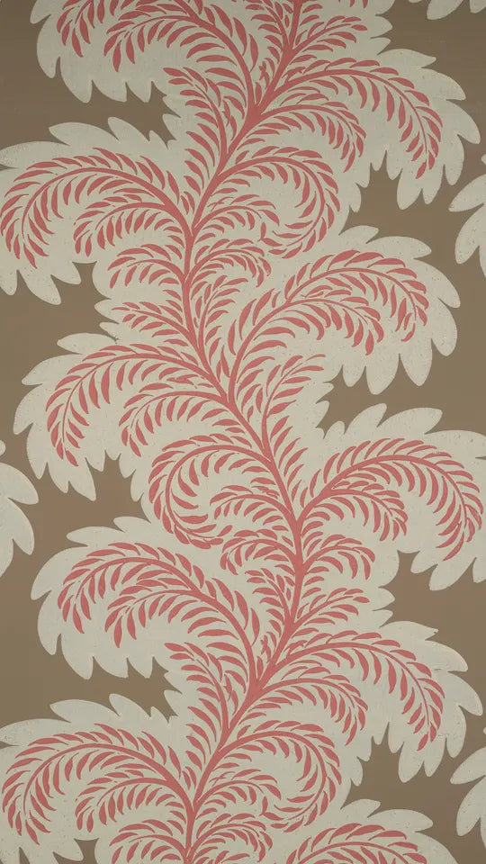 Fernholme Wallpaper - Red Earth