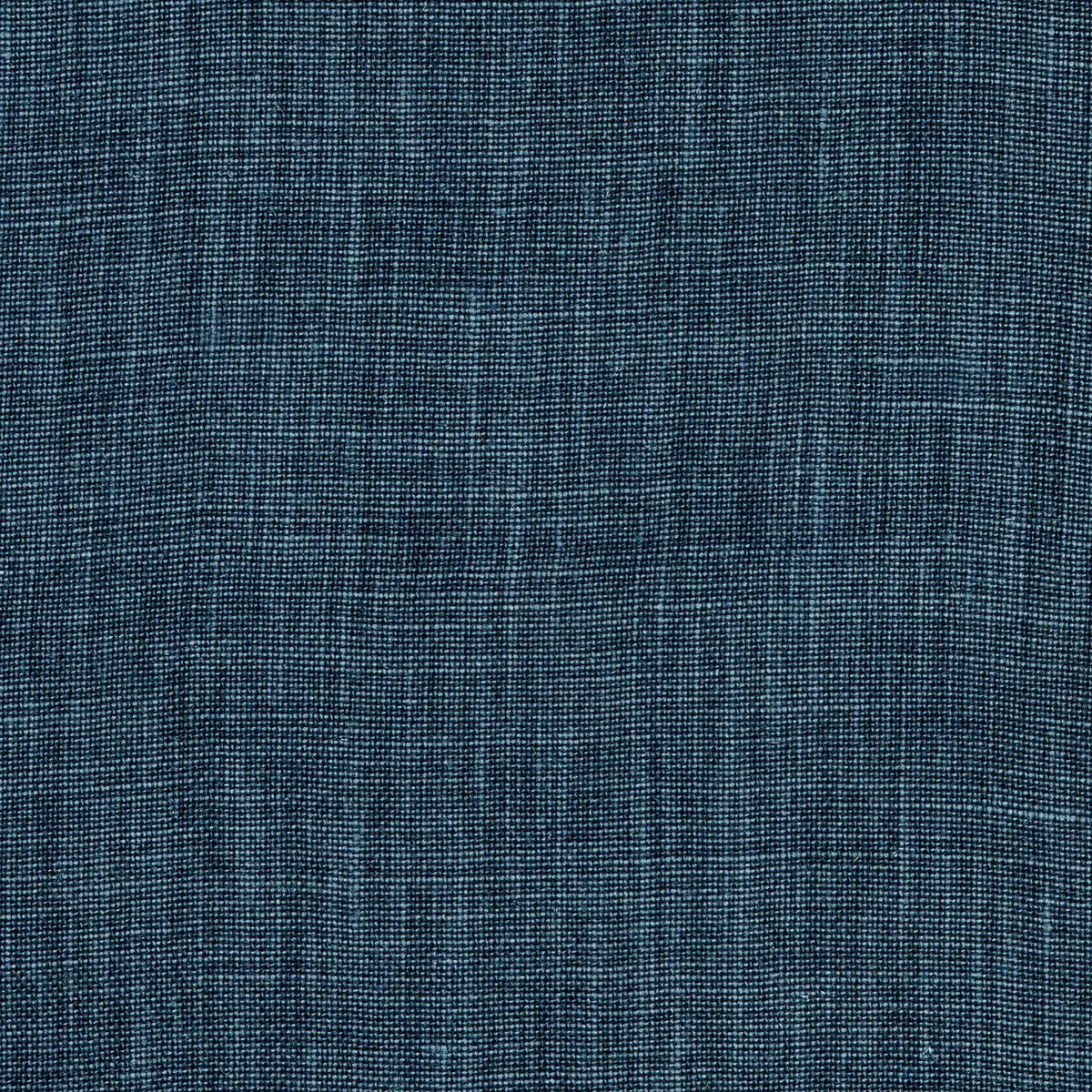 Mid Weight Laundered Linen - Delft Blue