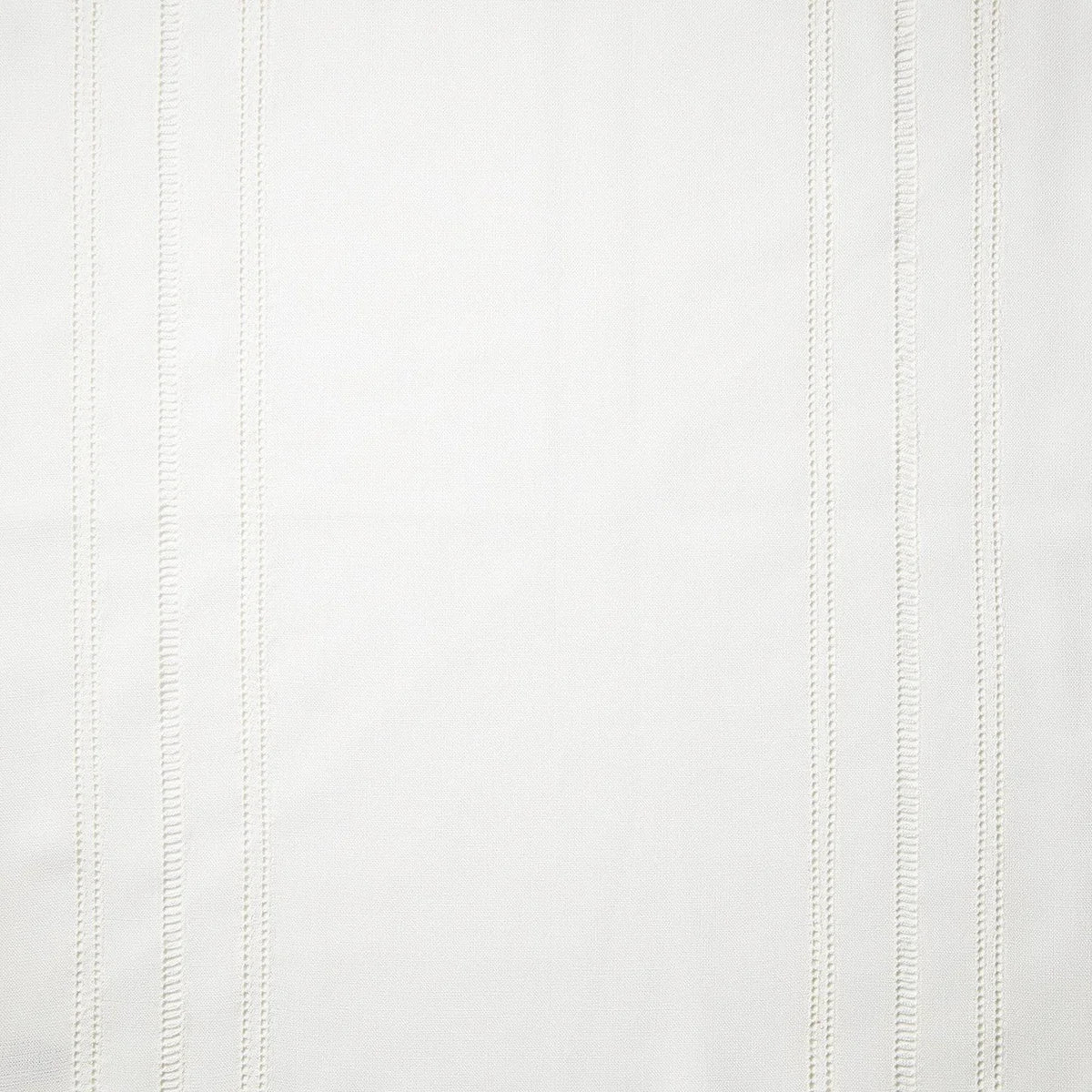 Drawn Thread Fabric Ladder & Hemstitch Rows - Ivory White