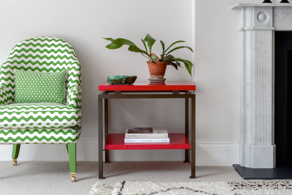 Portsea Side Table - Chocolate