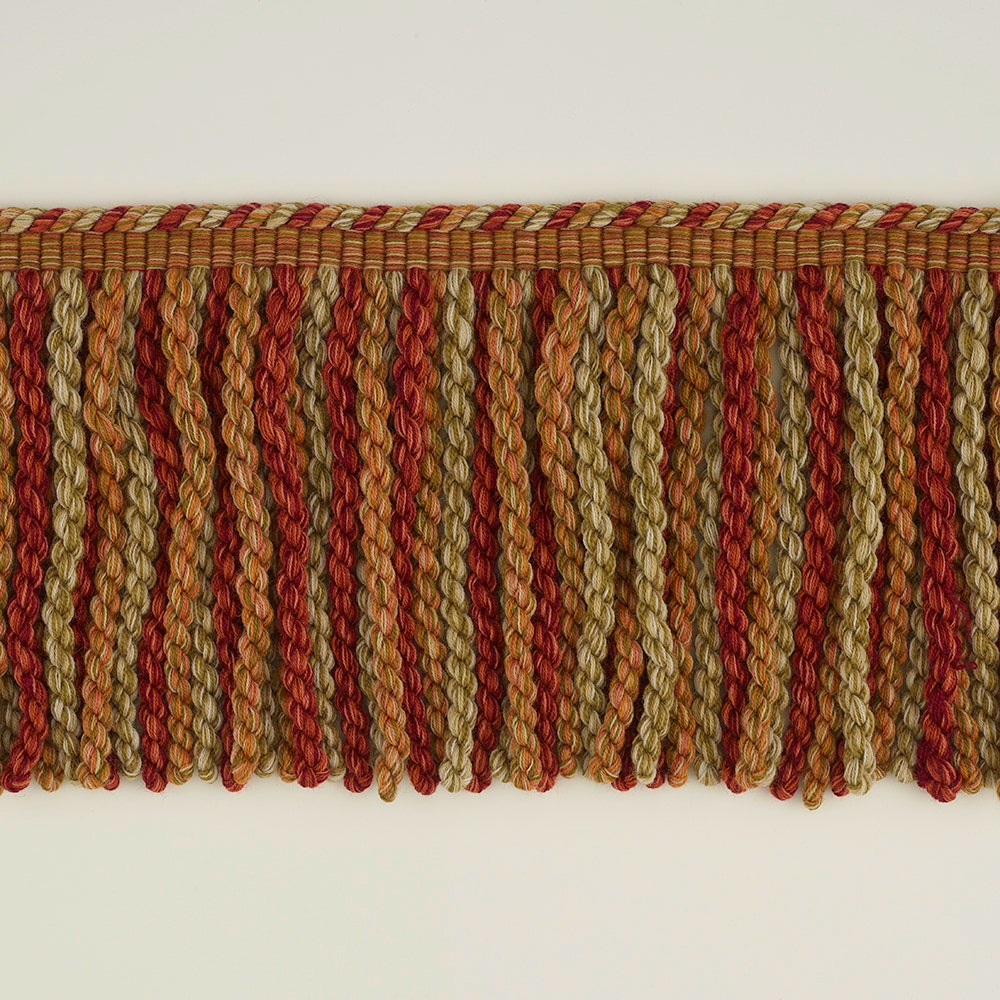 Bullion Fringe 8in - Pomegranate