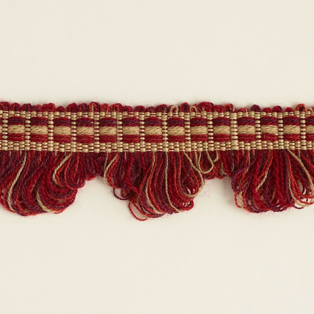 Fan Edge - Claret