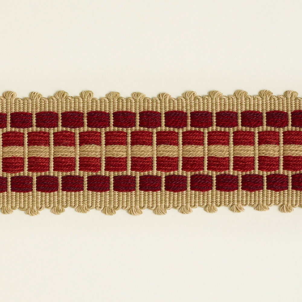 Wide Braid - Claret