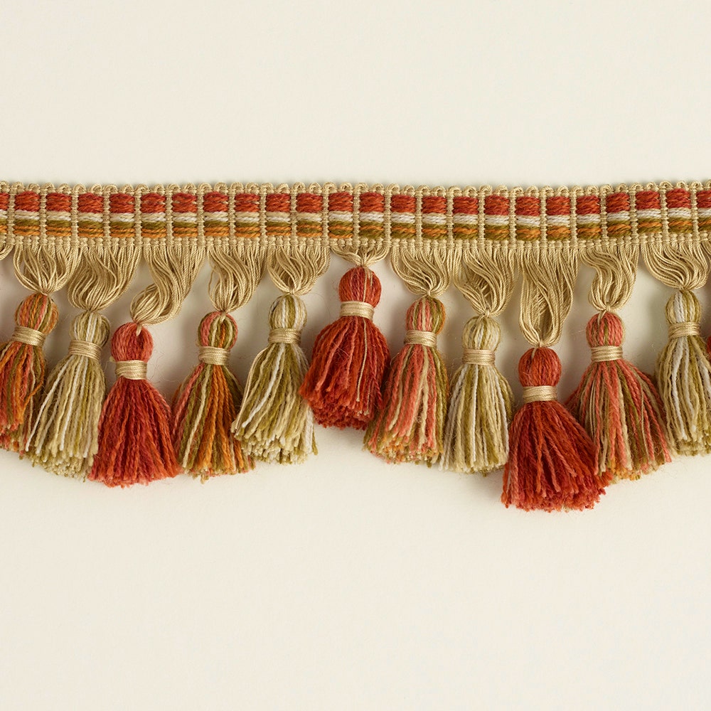 Tassel Fringe - Pomegranate