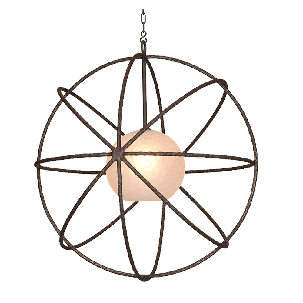 Cassiopeia with Hand Blown Glass Globe