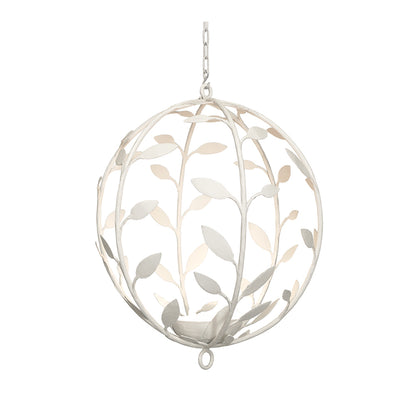 Eden 1 Light Halogen Chandelier - Venetian Plaster