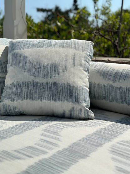 Wave Ikat - Indigo Blue