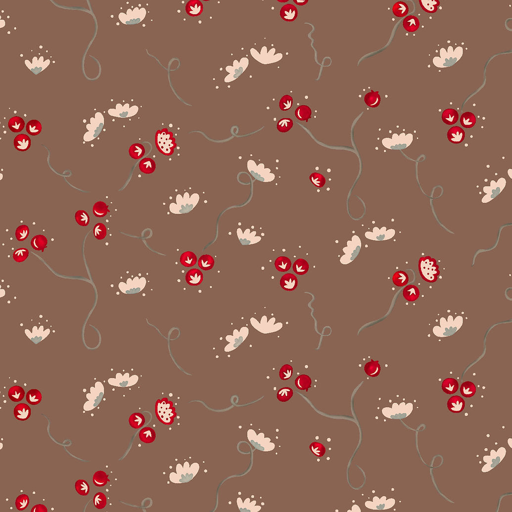 Olivia Wallpaper - Brown