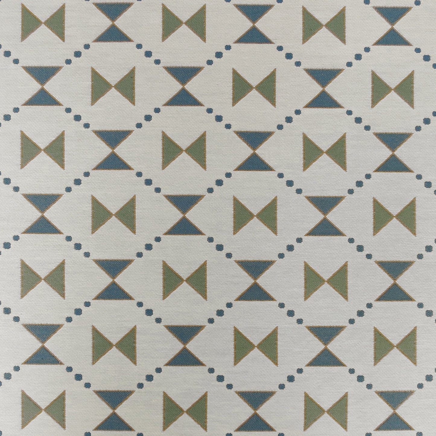 Bow Tie Quilt - Blue and Green