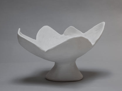 Agnes Bowl - White Plaster