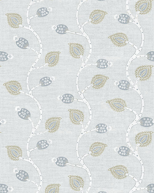 Anesah Wallpaper - Chilled Blue
