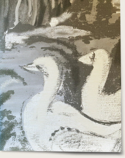 Arcadia Wallpaper Mural - Grisaille