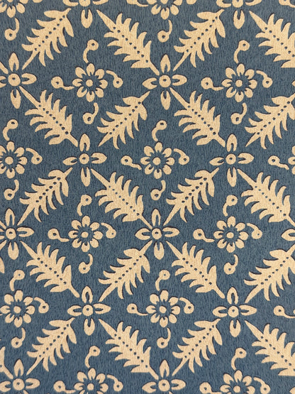 Aubenas Wallpaper - Bleu Pastel