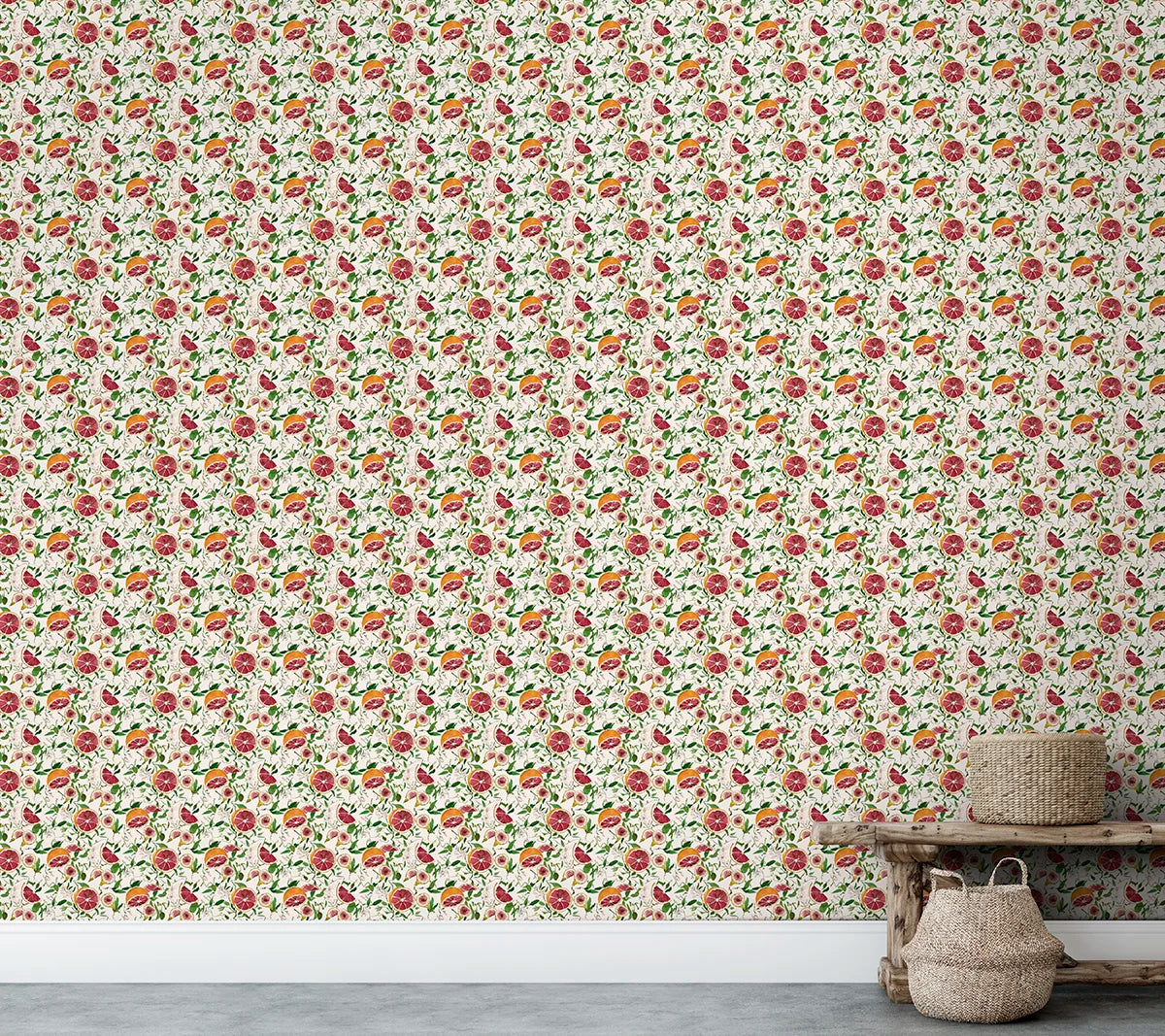Blood Orange Wallpaper - Bisque