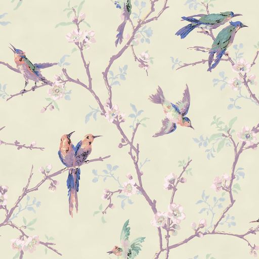Bird and Blossom Wallpaper - 4