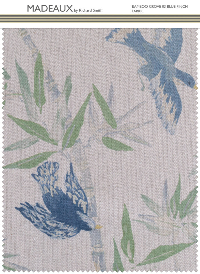 Bamboo Grove - Blue Finch