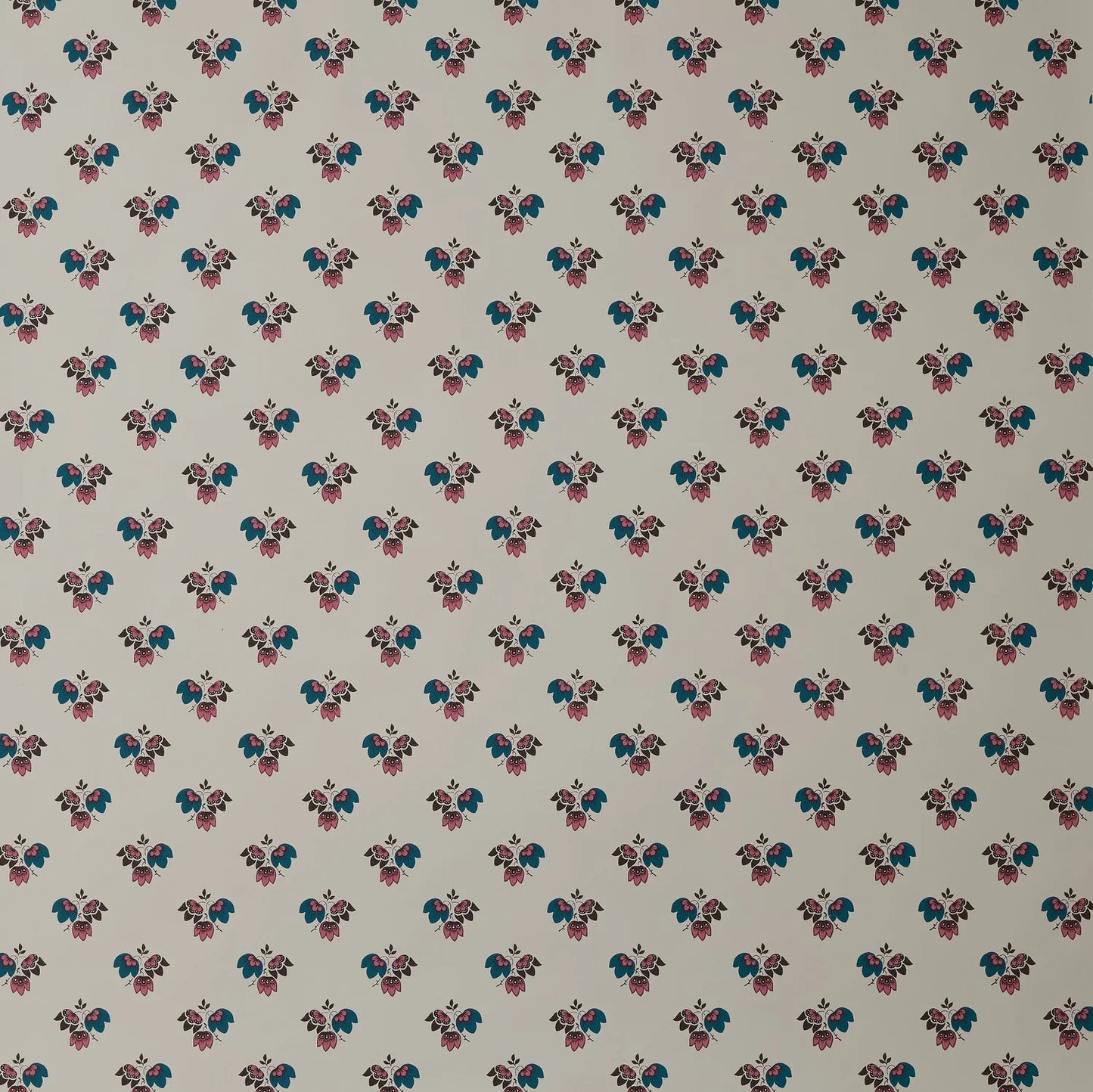 Beatrice Wallpaper - Teal