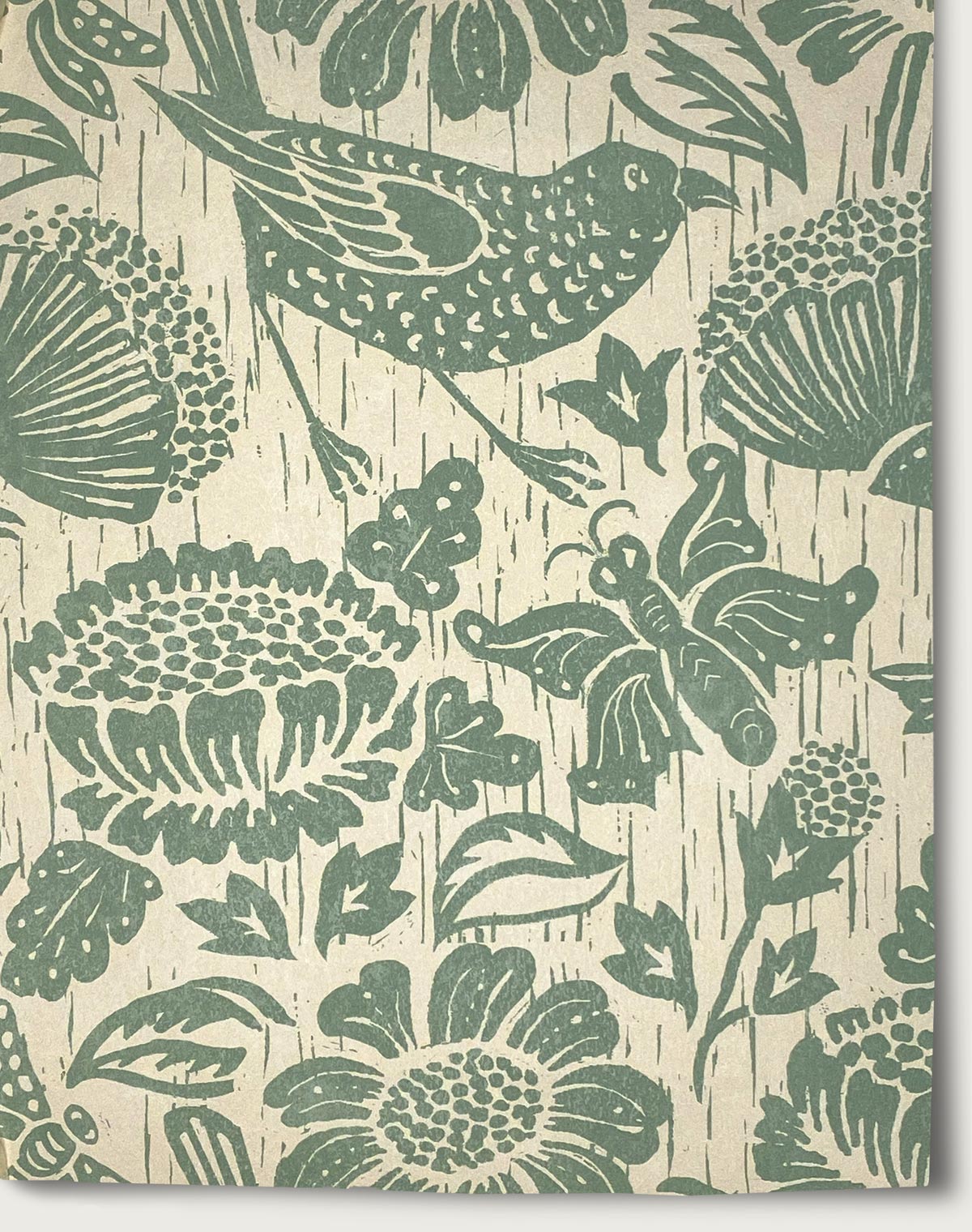 Bird in the Hand Wallpaper - Leaf