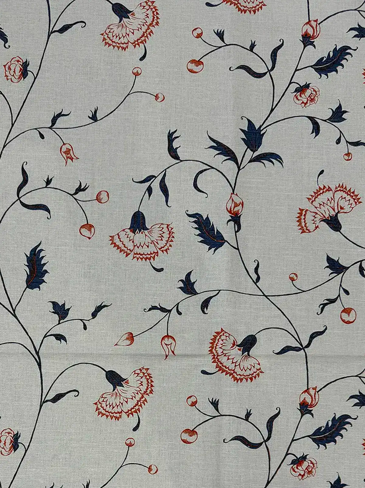 Carnations - French Navy/Chilli