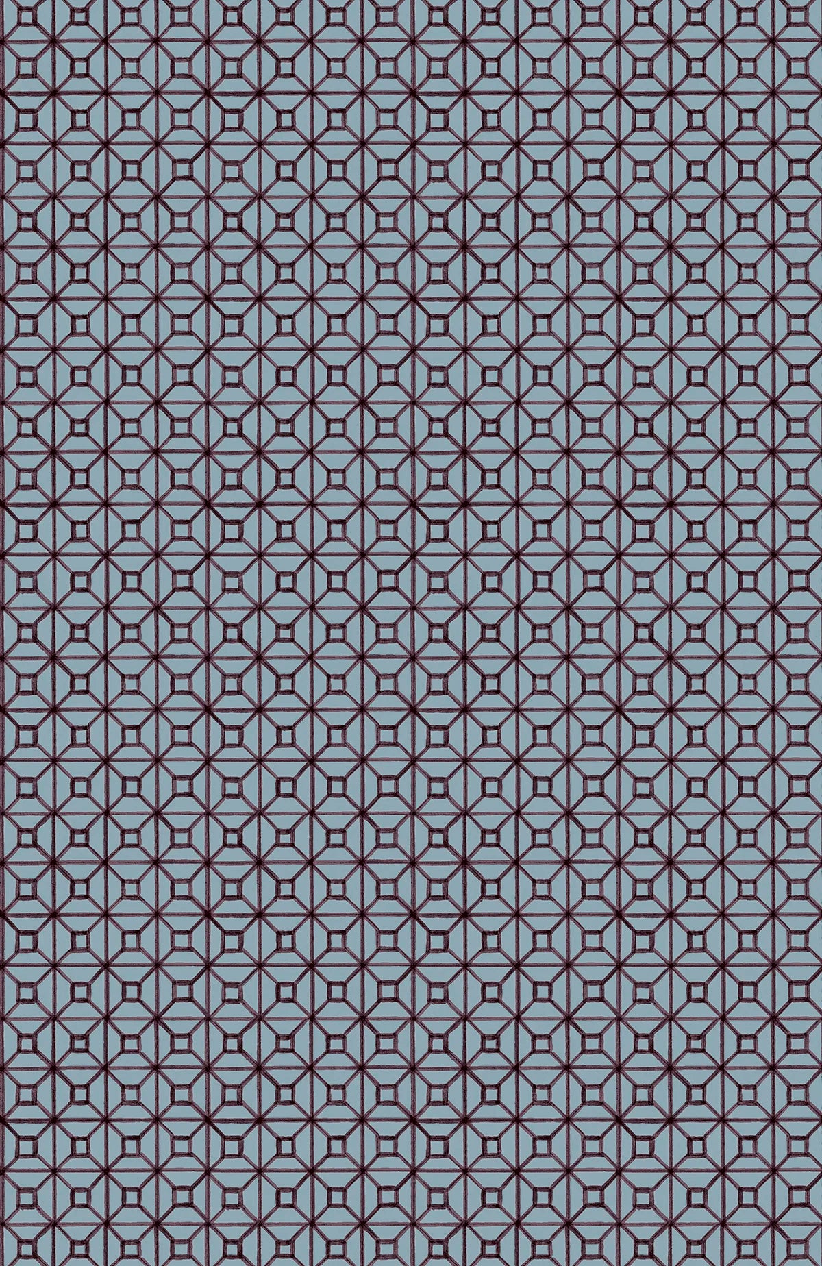 Chinese Fret - Hanfu Blue