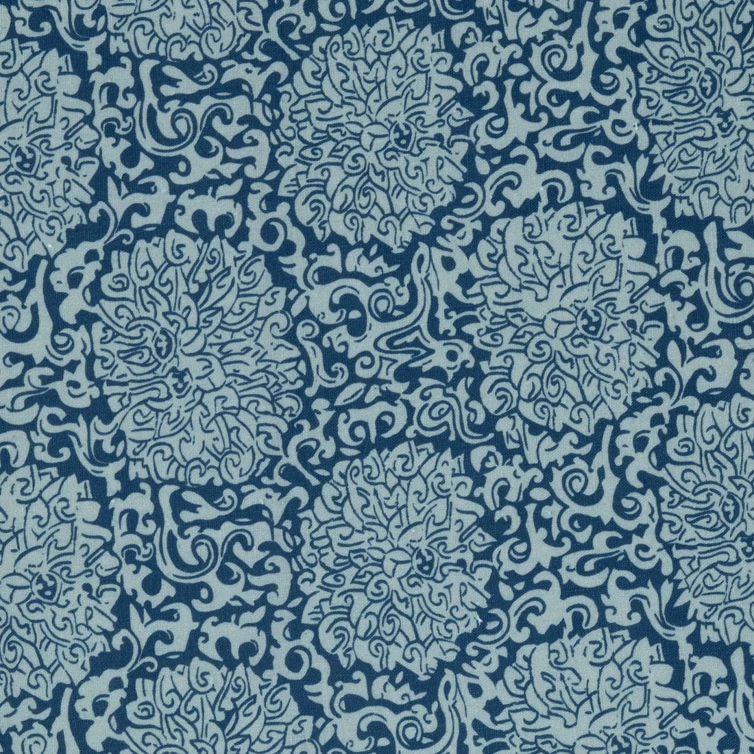 Chrysanthemum - Prussian Blue / Oyster
