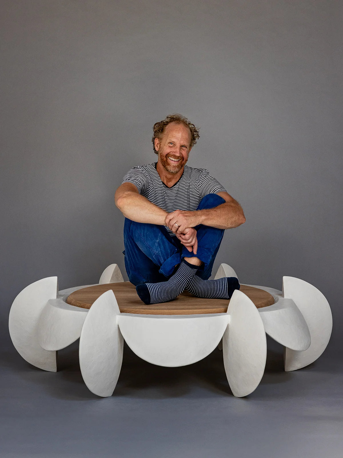 Half Moon Coffee Table