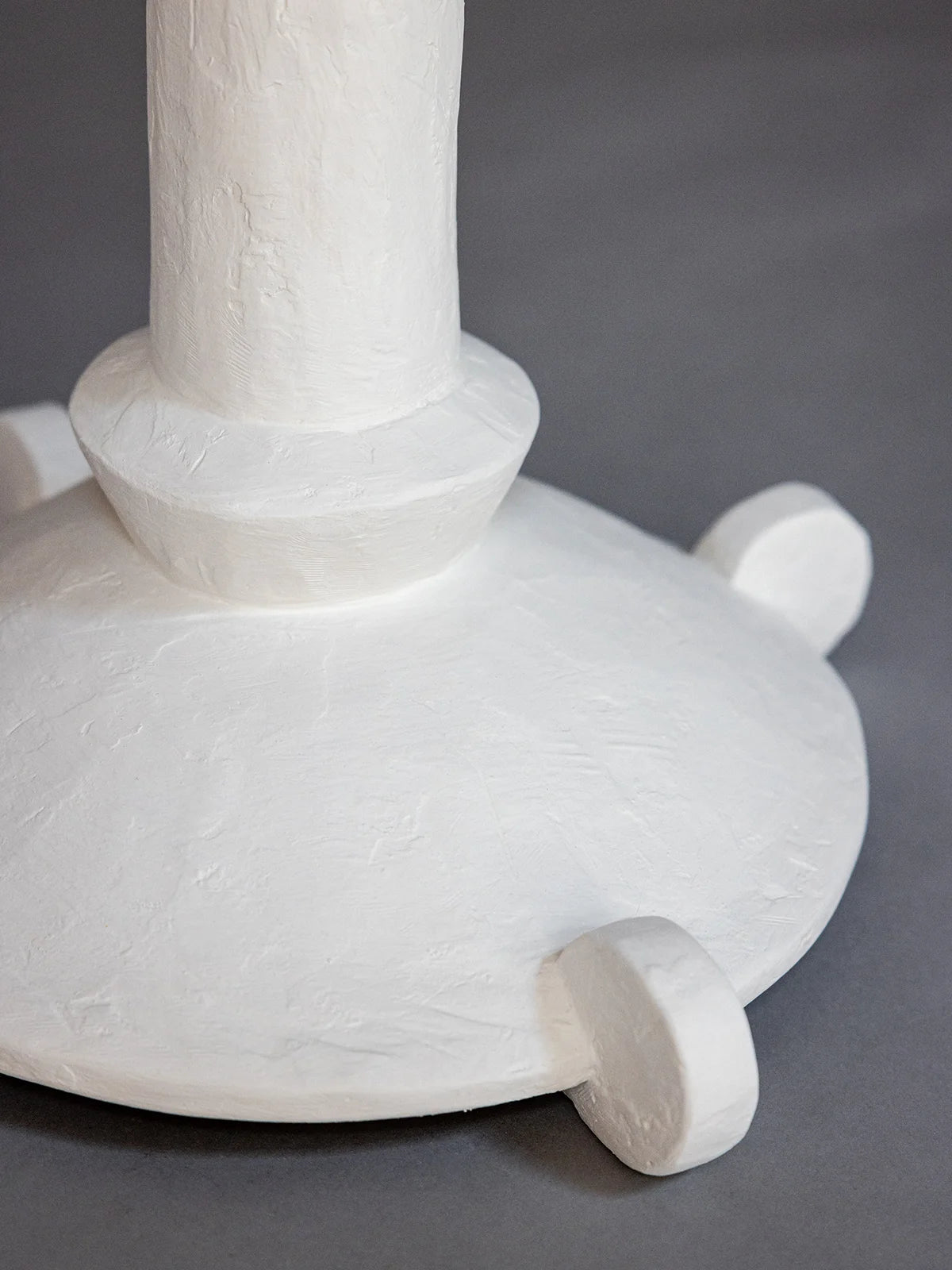 Meridian Torchiere - White Plaster