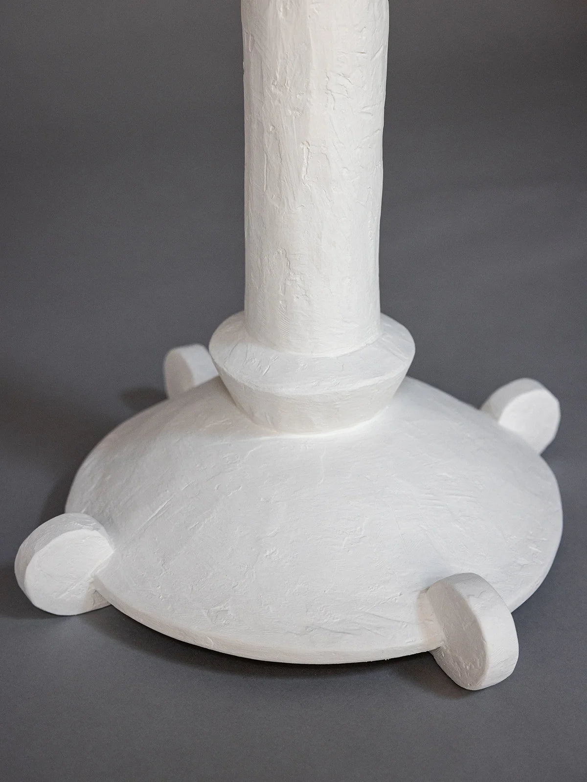 Meridian Torchiere - White Plaster