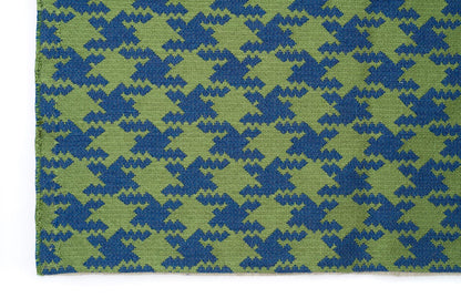 Houndstooth - Denim Fern