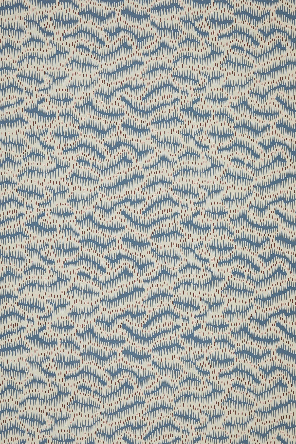 Daphne's Feathers Wallpaper - Indigo