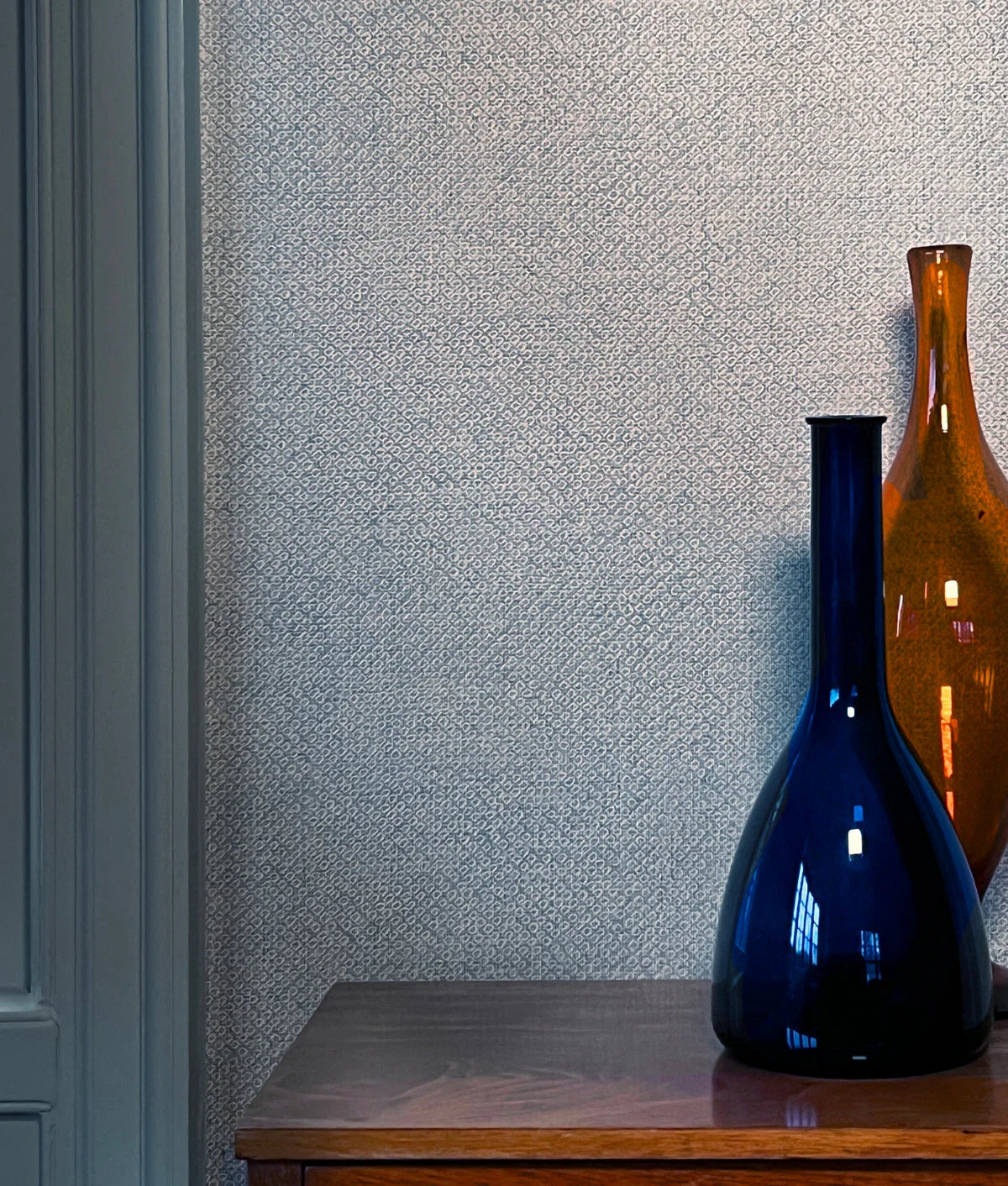 Dappled Wallpaper - Blue Jay