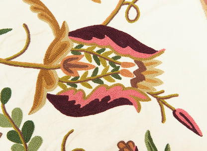 Debonnaire - Burgundy / Green on Cream