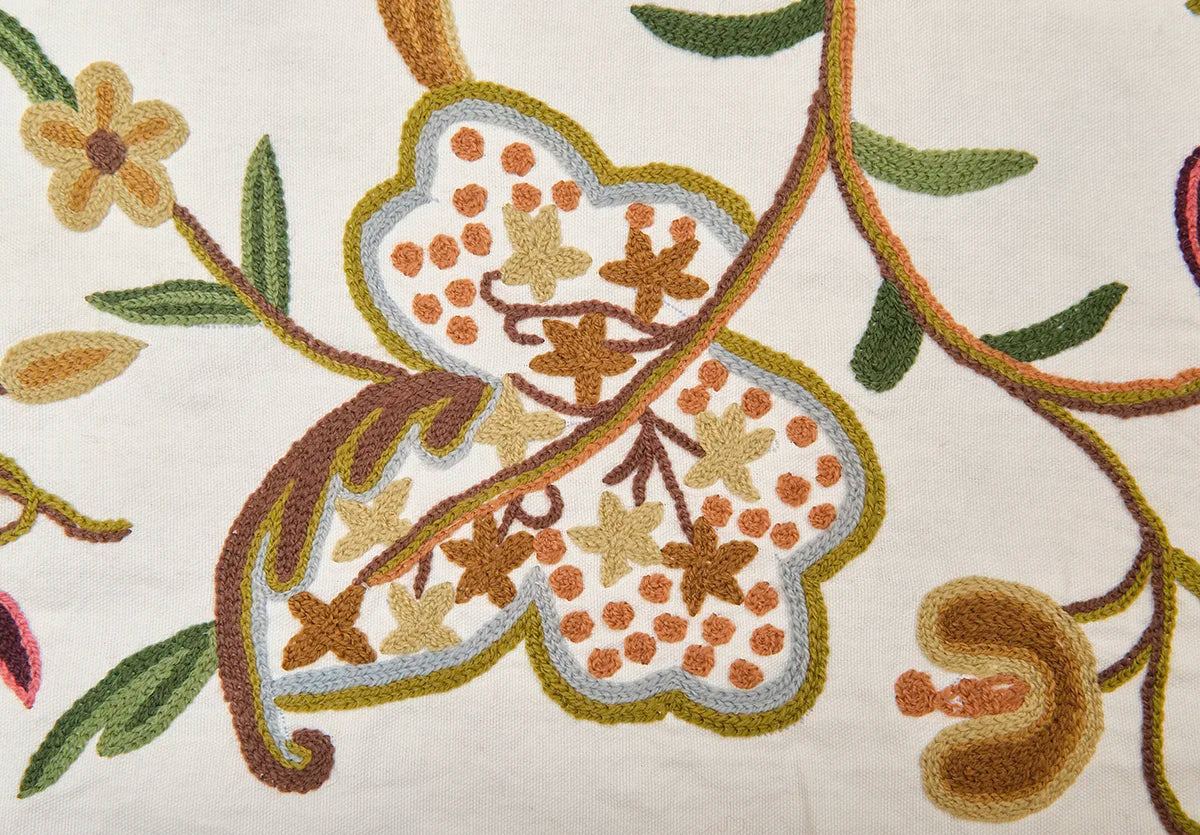 Debonnaire - Burgundy / Green on White