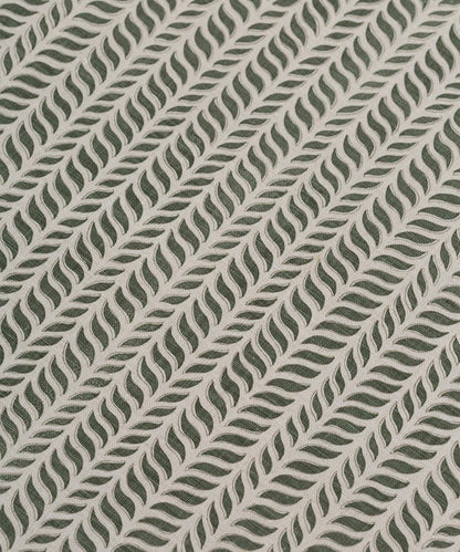 Delphine Wallpaper - Kelp / Ecru