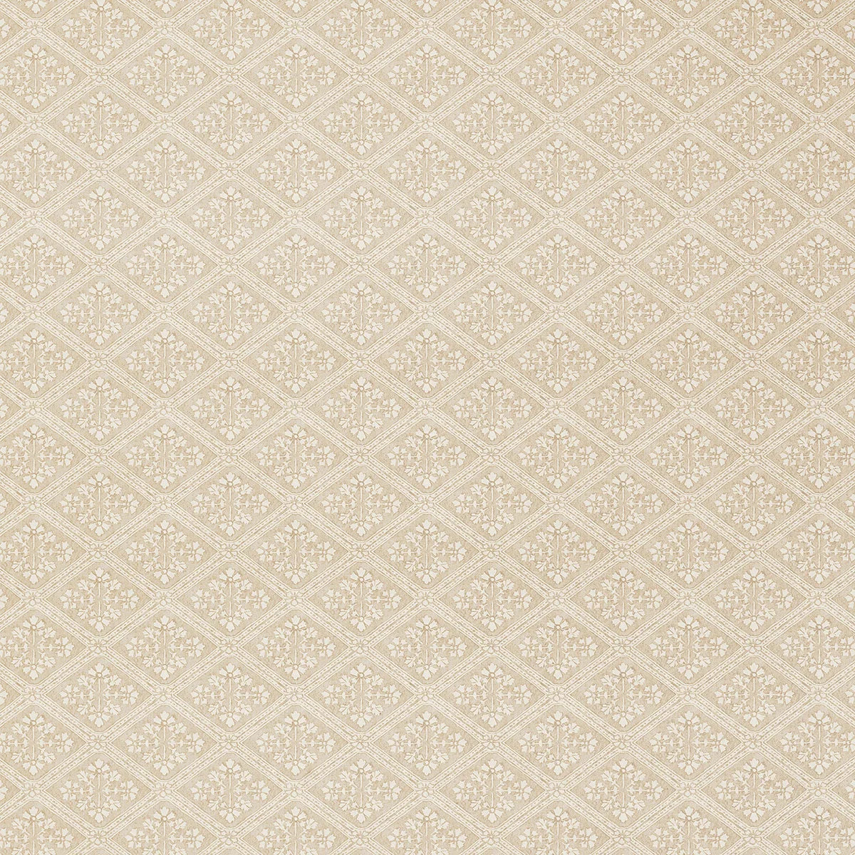 Diamond Trellis Wallpaper - Sand